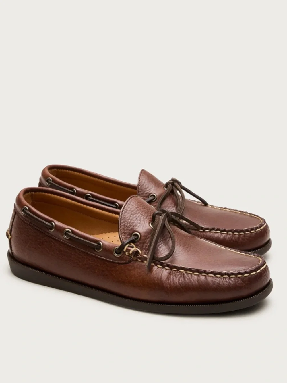 J crew saddle Lake shoes in leather